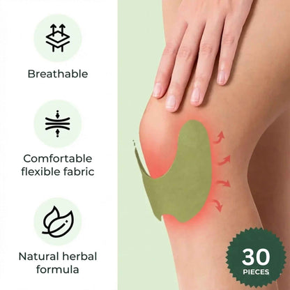Pain Relief KNEE PATCHES by Kliney (Pack of 10, 20, & 30)