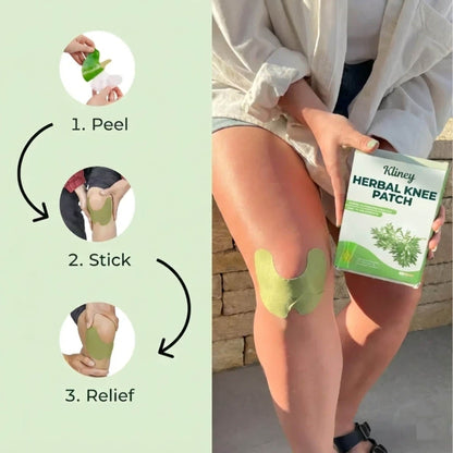Pain Relief KNEE PATCHES by Kliney (Pack of 10, 20, & 30)